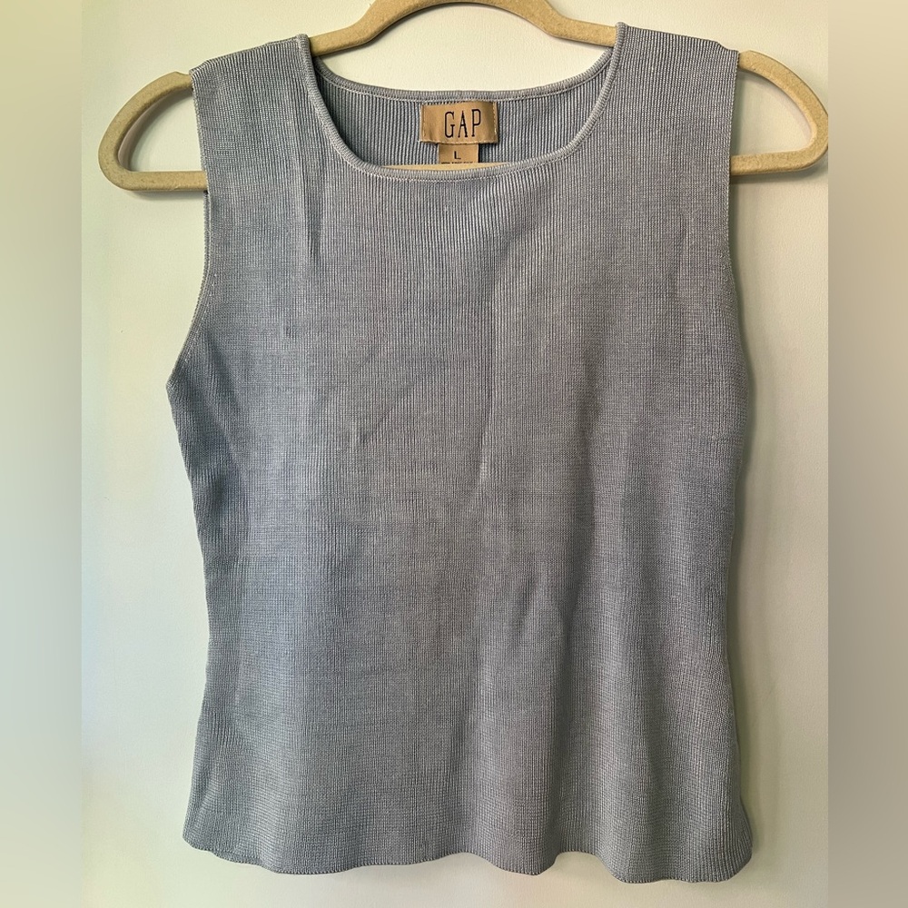 Vintage 90s GAP silk knit top
